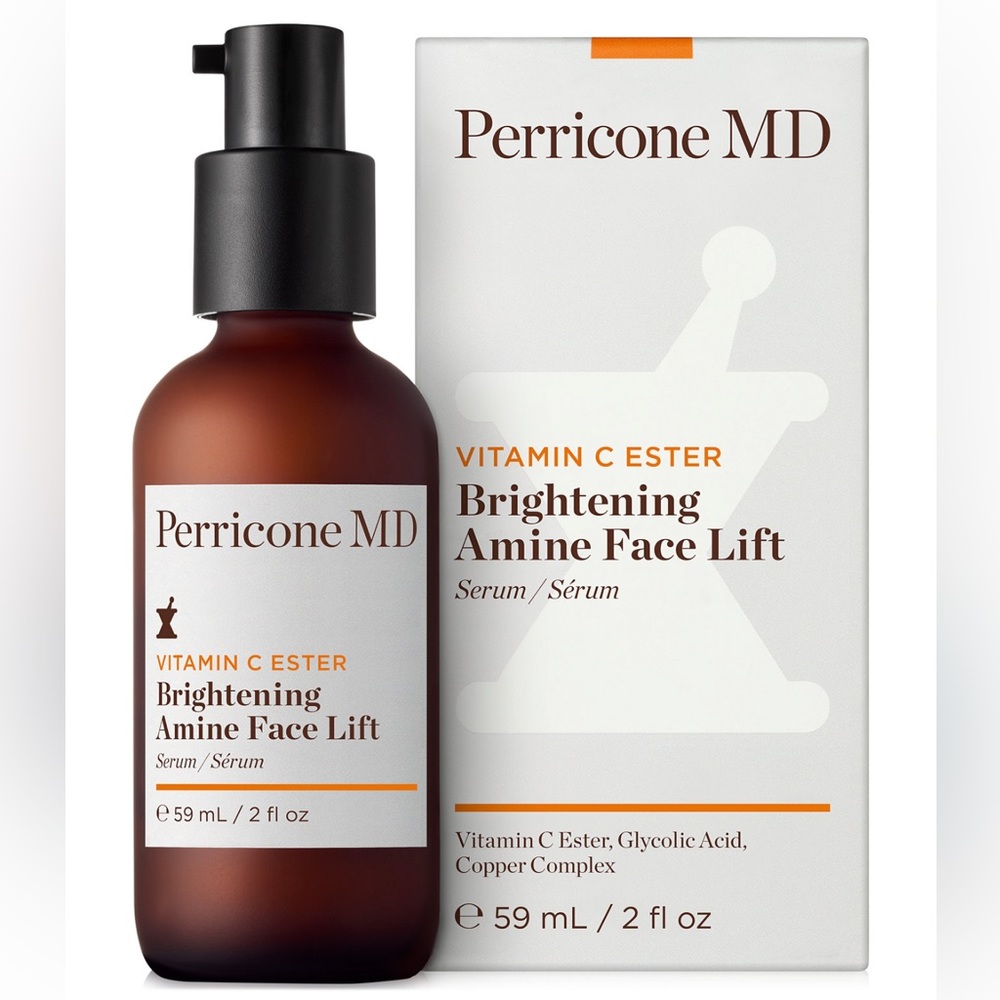 PERRICONE MD Vitamin C Ester Brightening Amine Face Lift 2oz $99 NIB